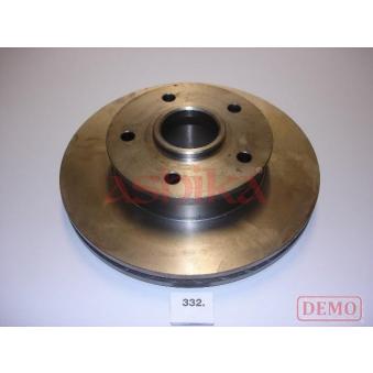 Jeu de 2 disques de frein avant ASHIKA 60-03-332C