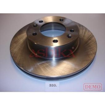 Jeu de 2 disques de frein avant ASHIKA 60-03-333C