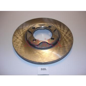 Jeu de 2 disques de frein avant ASHIKA 60-03-335