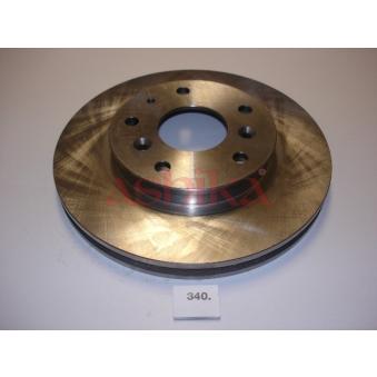 Jeu de 2 disques de frein avant ASHIKA 60-03-340