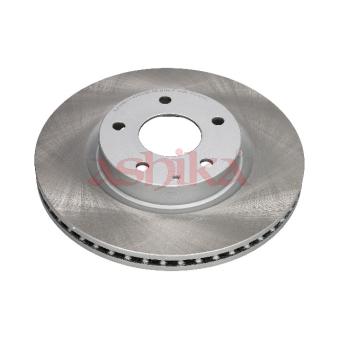 Jeu de 2 disques de frein avant ASHIKA 60-03-365C pour MAZDA CX-3 1.8 D - 116cv