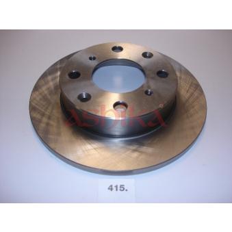 Jeu de 2 disques de frein avant ASHIKA 60-04-415