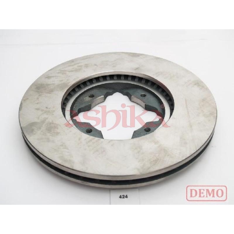 Jeu de 2 disques de frein avant ASHIKA 60-04-424C - Visuel 1