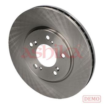 Jeu de 2 disques de frein avant ASHIKA 60-04-440C