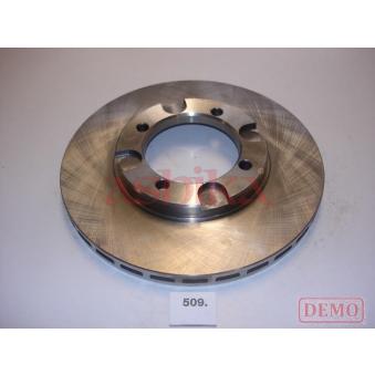 Jeu de 2 disques de frein avant ASHIKA 60-05-509C