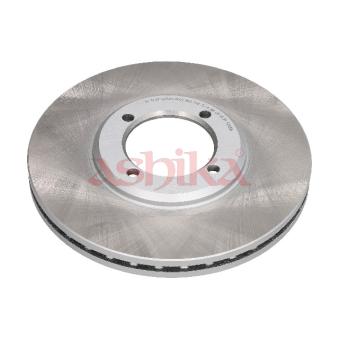 Jeu de 2 disques de frein avant ASHIKA 60-05-513C