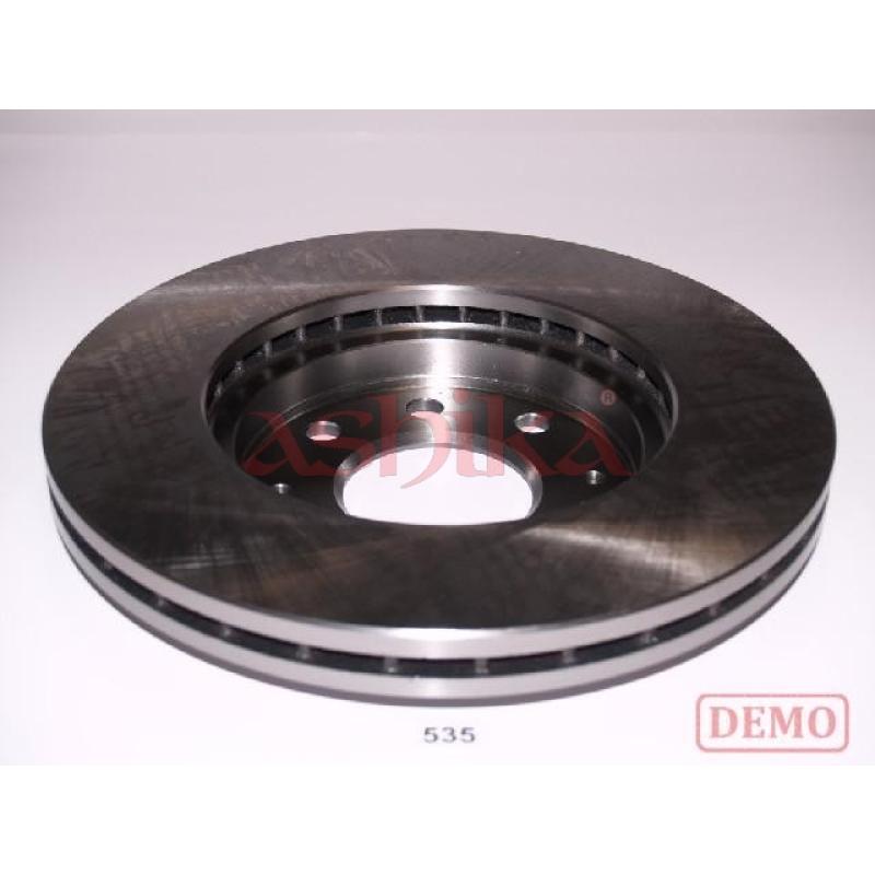 Jeu de 2 disques de frein avant ASHIKA 60-05-535C - Visuel 1