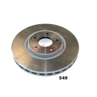 Jeu de 2 disques de frein avant ASHIKA 60-05-549 pour LANCIA LYBRA EVO IX - 290cv