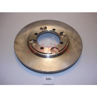 Jeu de 2 disques de frein avant ASHIKA 60-05-586