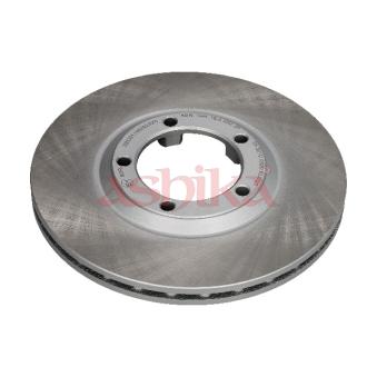 Jeu de 2 disques de frein avant ASHIKA 60-05-591C