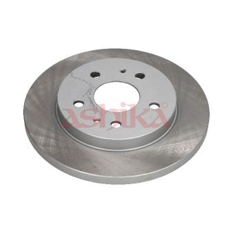 Jeu de 2 disques de frein avant ASHIKA 60-06-610C pour DAIHATSU TERIOS 1.3 VVT-i 4x4 - 86cv