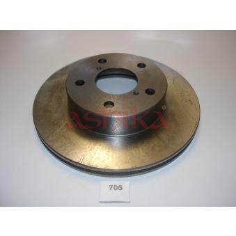 Jeu de 2 disques de frein avant ASHIKA OEM 26310AA140