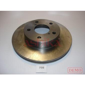 Jeu de 2 disques de frein avant ASHIKA OEM 26310AA010