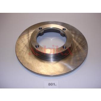 Jeu de 2 disques de frein avant ASHIKA 60-08-801