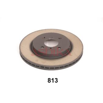Jeu de 2 disques de frein avant ASHIKA OEM 5531171L50000