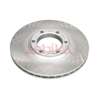 Jeu de 2 disques de frein avant ASHIKA 60-09-903C