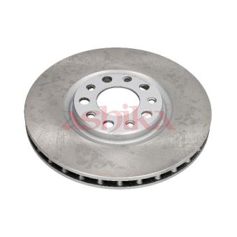 Jeu de 2 disques de frein avant ASHIKA 60-09-928C
