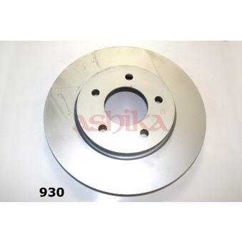 Jeu de 2 disques de frein avant ASHIKA 60-09-930