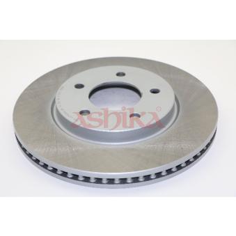 Jeu de 2 disques de frein avant ASHIKA 60-09-930C pour MITSUBISHI L 3.5 - 253cv