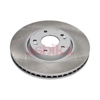 Jeu de 2 disques de frein avant ASHIKA OEM 51712M0500