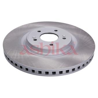 Jeu de 2 disques de frein arrière ASHIKA [60-0K-K30C]