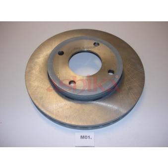 Jeu de 2 disques de frein avant ASHIKA OEM 45442000101