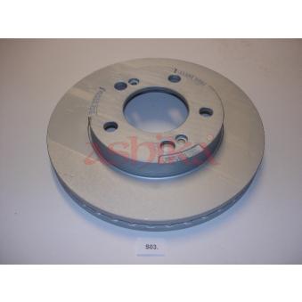 Jeu de 2 disques de frein avant ASHIKA 60-0S-S03