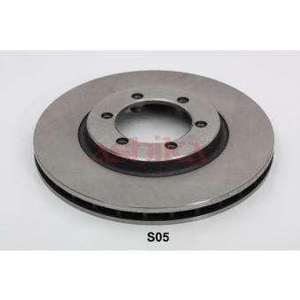 Jeu de 2 disques de frein avant ASHIKA OEM 4144108000