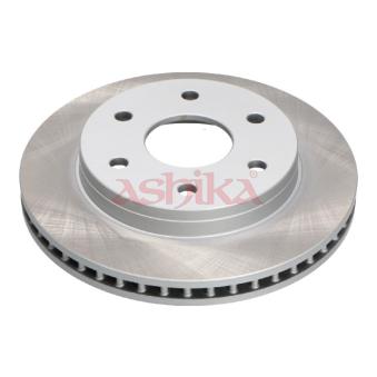 Jeu de 2 disques de frein avant ASHIKA [60-0W-W26C]