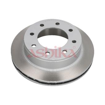 Jeu de 2 disques de frein arrière ASHIKA OEM 15712801