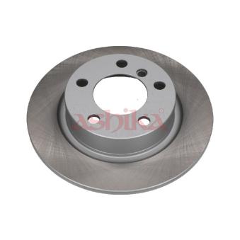 Jeu de 2 disques de frein arrière ASHIKA 61-00-0134C