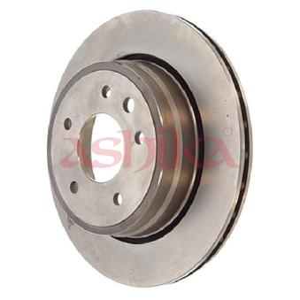 Jeu de 2 disques de frein arrière ASHIKA OEM JLM12426