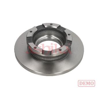 Jeu de 2 disques de frein arrière ASHIKA OEM 2256895