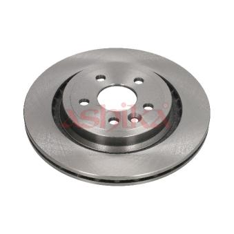 Jeu de 2 disques de frein arrière ASHIKA OEM 30736316