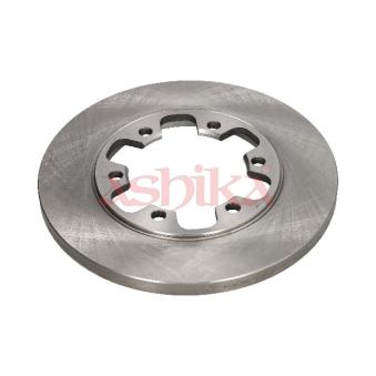 Jeu de 2 disques de frein arrière ASHIKA OEM 1815600