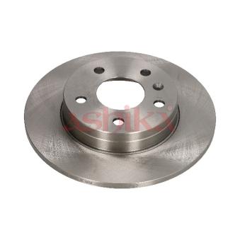 Jeu de 2 disques de frein arrière ASHIKA OEM 93188707