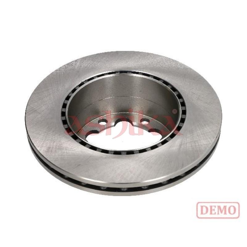 Jeu de 2 disques de frein arrière ASHIKA 61-00-0534C - Visuel 1