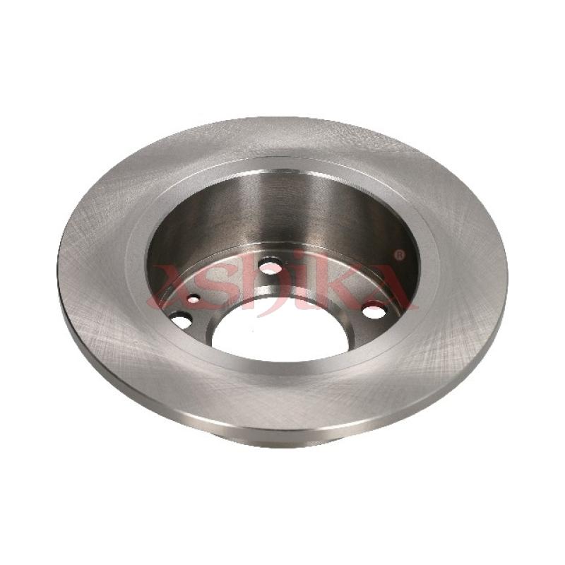 Jeu de 2 disques de frein arrière ASHIKA 61-00-0613 - Visuel 1