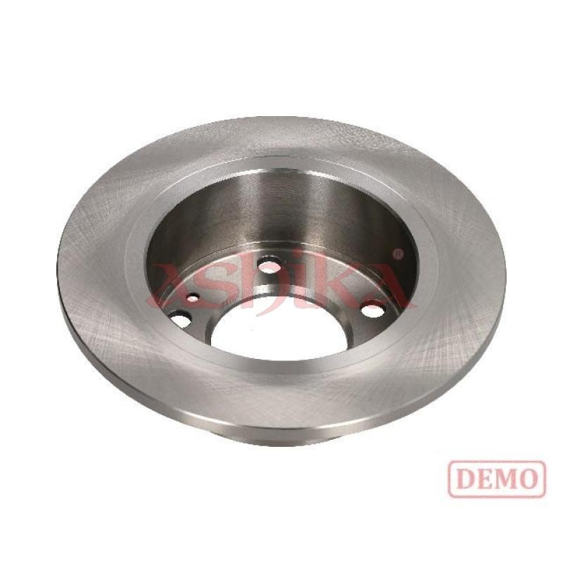 Jeu de 2 disques de frein arrière ASHIKA 61-00-0613C - Visuel 1