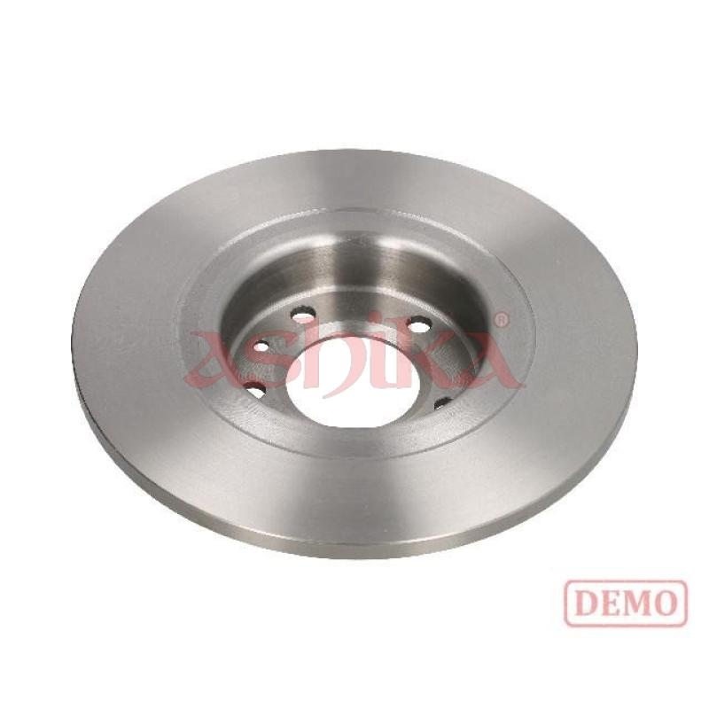 Jeu de 2 disques de frein arrière ASHIKA 61-00-0619C - Visuel 1