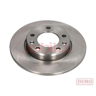 Jeu de 2 disques de frein arrière ASHIKA OEM 1642776280