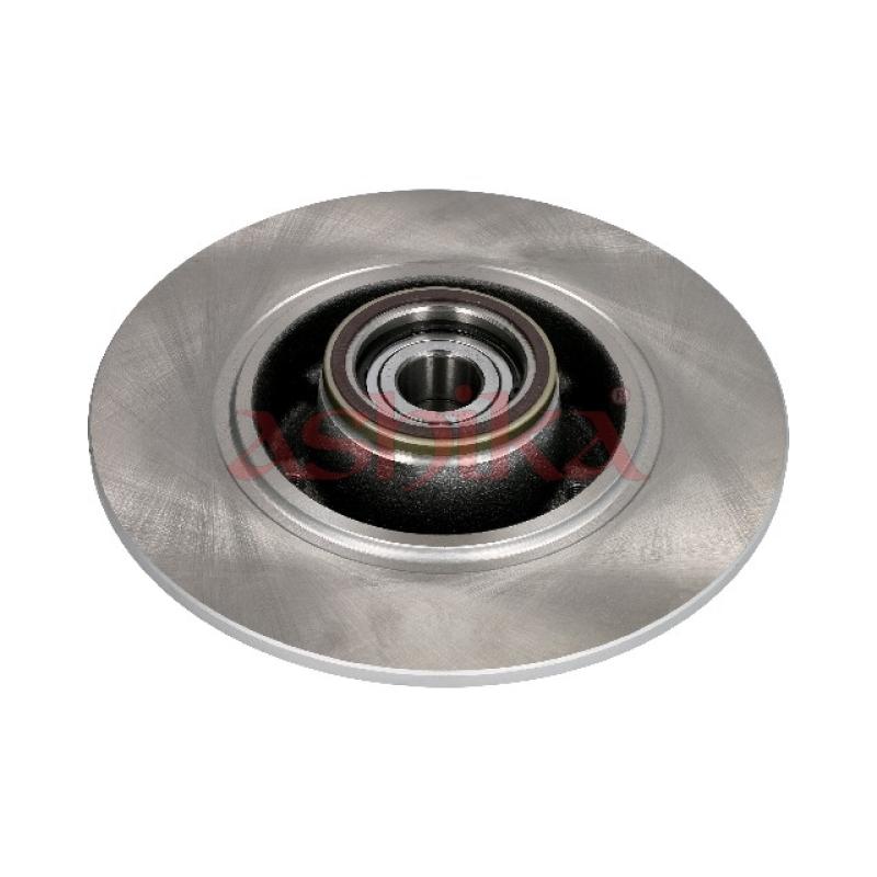 Jeu de 2 disques de frein arrière ASHIKA 61-00-0701C - Visuel 1