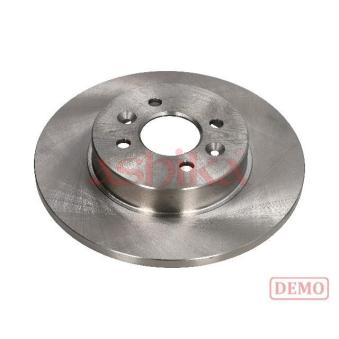 Jeu de 2 disques de frein arrière ASHIKA OEM 8671019318