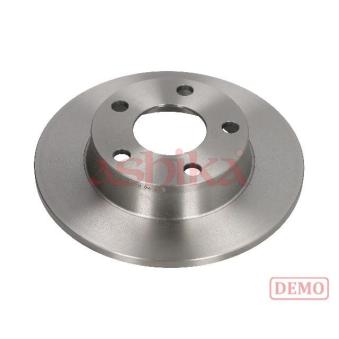 Jeu de 2 disques de frein arrière ASHIKA OEM 4B0615601B