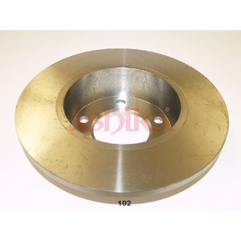 Jeu de 2 disques de frein arrière ASHIKA 61-01-102 - Visuel 1