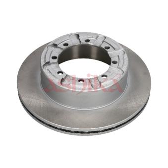 Jeu de 2 disques de frein arrière ASHIKA OEM 5001871282