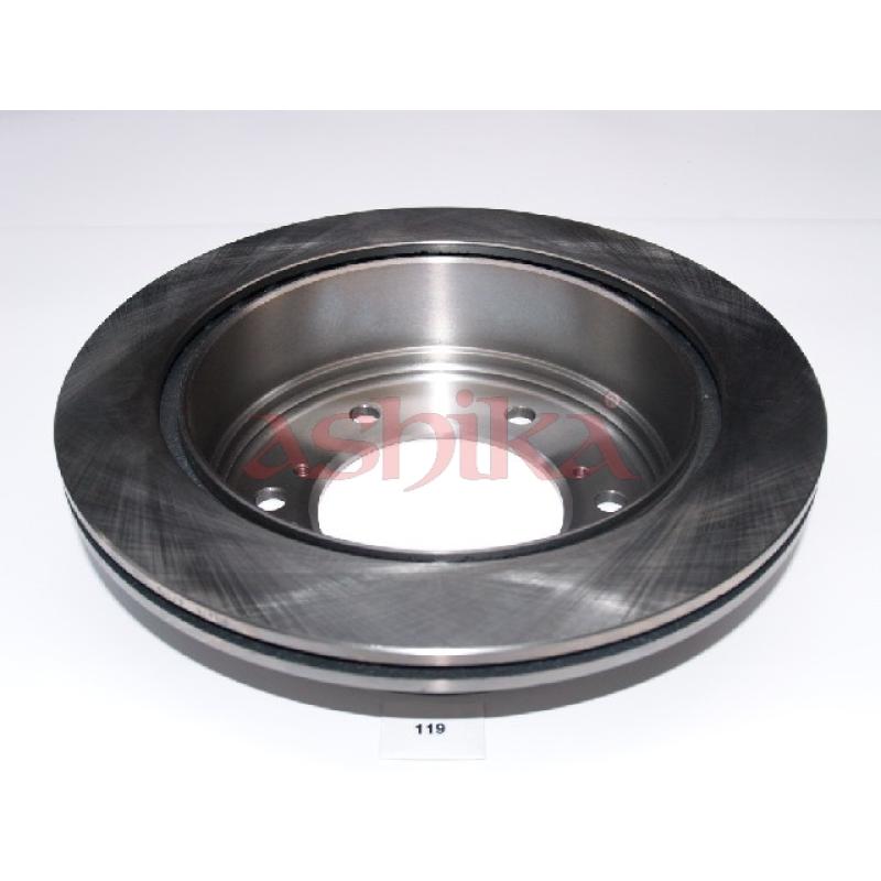 Jeu de 2 disques de frein arrière ASHIKA 61-01-119 - Visuel 1