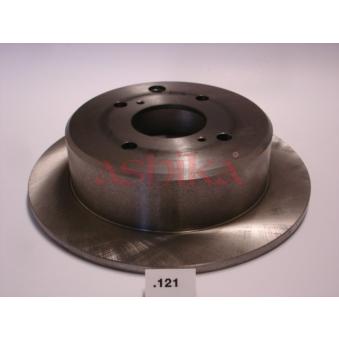 Jeu de 2 disques de frein arrière ASHIKA [61-01-121]