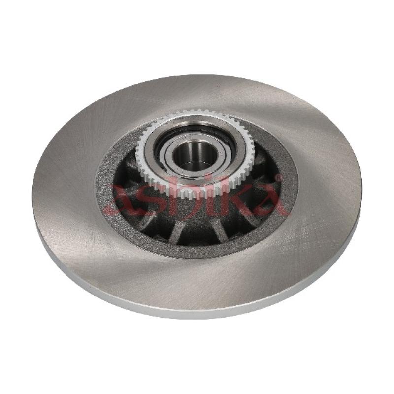 Jeu de 2 disques de frein arrière ASHIKA 61-01-132C - Visuel 2