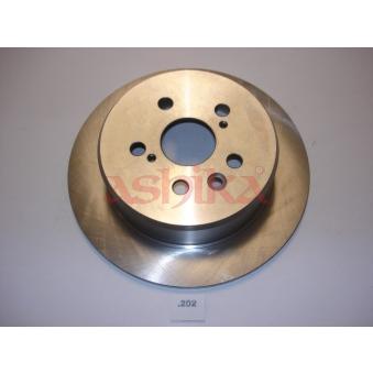 Jeu de 2 disques de frein arrière ASHIKA OEM 4243120210